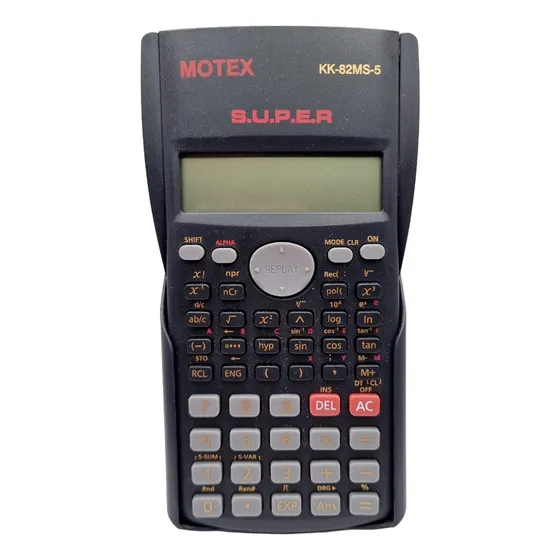 Calculadora Cientifica Motex Color Negro