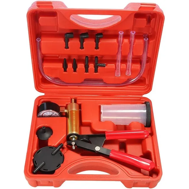 Kit Purgador De Frenos De De Vehiculos Con Manometro 3549