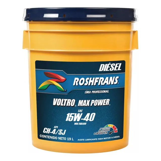 Aceite 15w-40 Diesel Voltro Max Power Multigrado Roshfrans