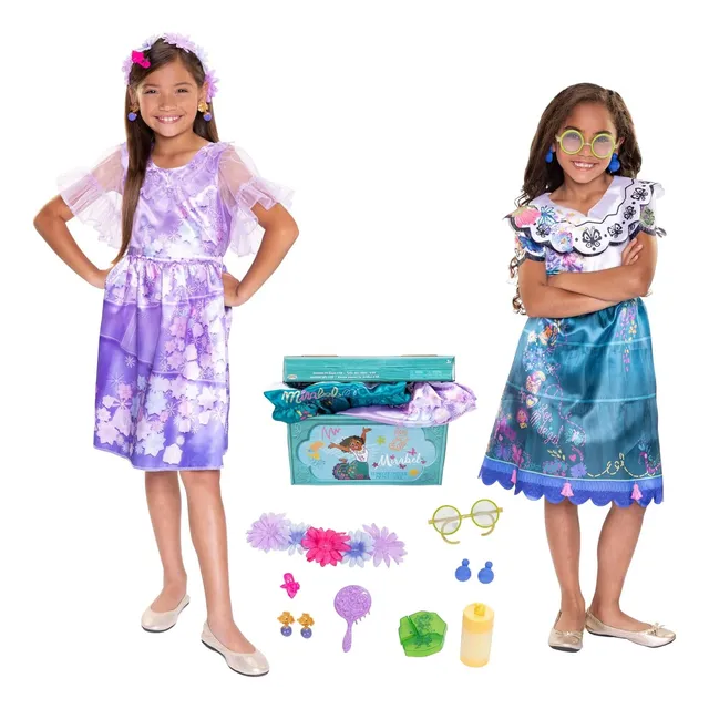 Set Baul Disfraces Disney Encanto Hermanas Mirabel Isabel 