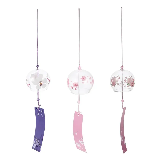 Campanas De Viento Japonesas De Cristal Hecha A Mano Furin 