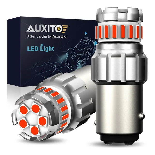 Luz De Freno Auxito 1157 Bay15d P21/5w 1141 Con 2 Focos Led