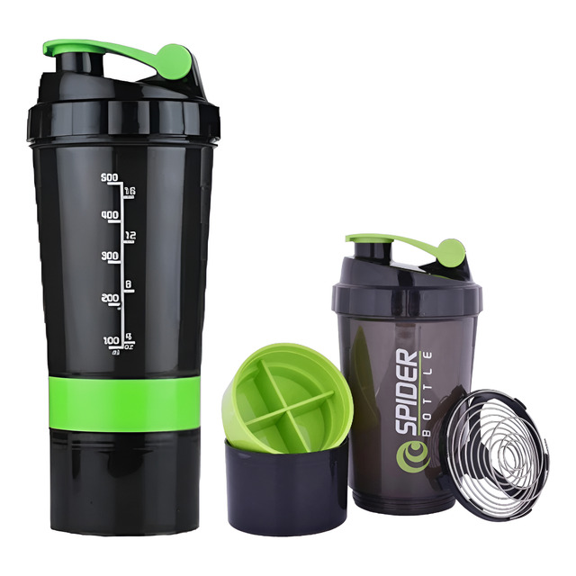 Coqueteleira Shake Academia C/ Compartimentos P/ Suplementos Coqueteleira Shake Academia C/ Compartimentos P/ Suplementos
