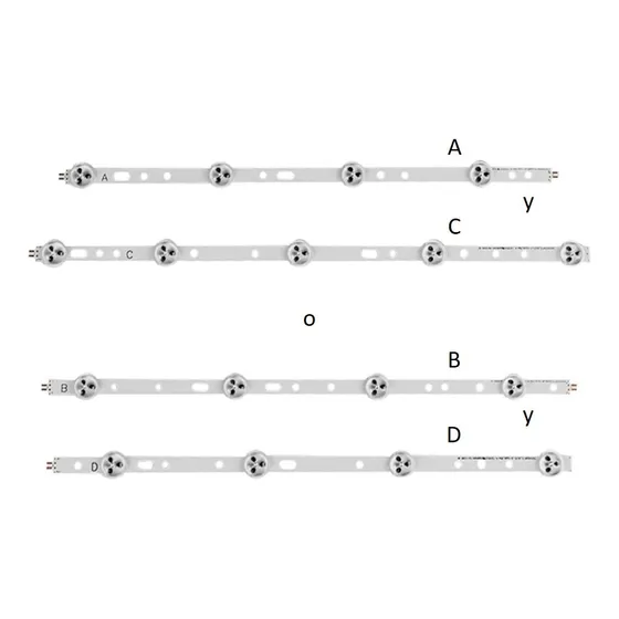 Tira Regla Led Repuesto Tv 40 Pulgadas Svs400a73 A+ C O B+ D