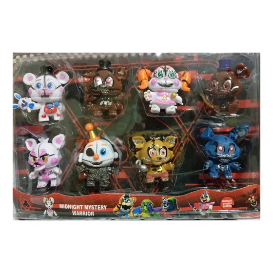 Figura Muñeco Five Nights Freddy Set Juguete Coleccion