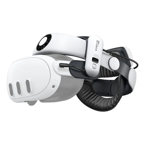 Correa Bobovr M3 Pro Con Batería Para Meta Quest 3 Y 3s Blanco