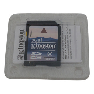 Tarjeta De Memoria Sd Kingston De 8 Gb Nueva Sellada Tarjeta De Memoria Sd Kingston De 8 Gb Nueva Sellada