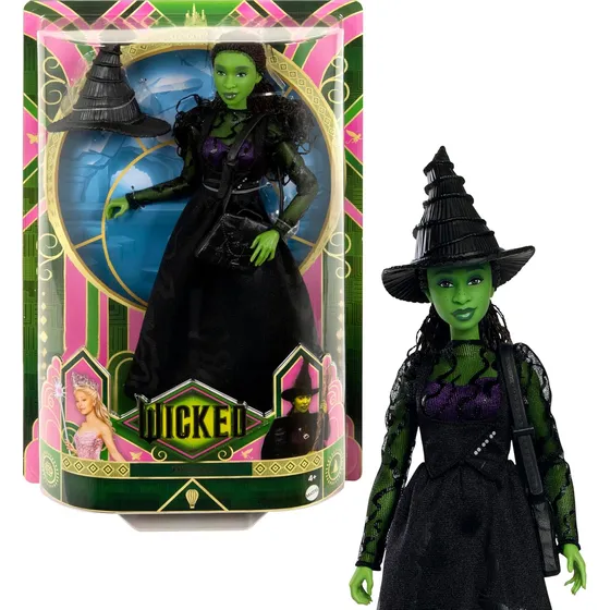 Muñeca Wicked Elphaba Fashion Y Accesorios