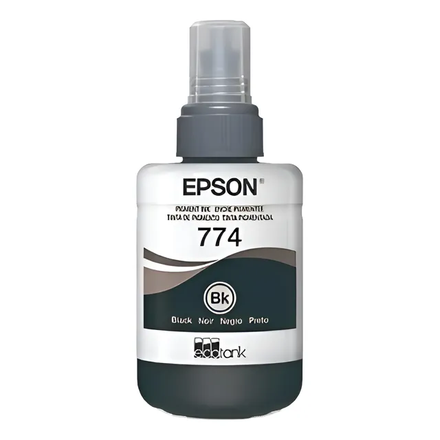 Tinta Epson Ecotank Negro T774 P/ M100 M105 M200 M205