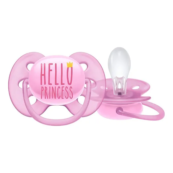 Chupón Ultra Soft  Hello Princess Scf529/01 Philips Avent