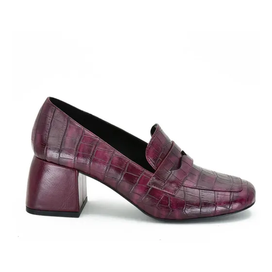 Zapato Casual Taco Bajo Korium Croco