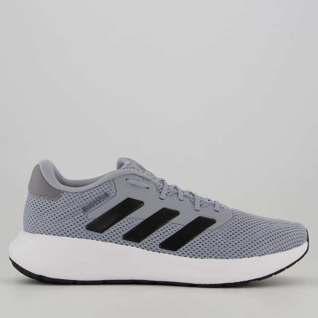 Tênis adidas Response Runner Cinza E Preto Tênis adidas Response Runner Cinza E Preto