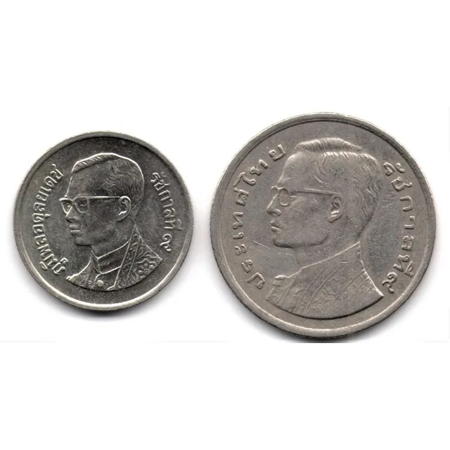 Tailandia Trío De 1 Baht