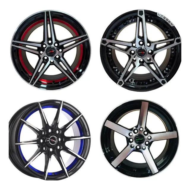 Rines 15 4/100 4/114 Civic Jetta Rio Aveo Versa Sentra Tiida