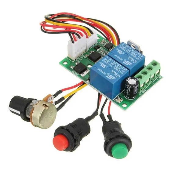 Módulo Controlador Pwm 6 A 24v 30a Com Reservão