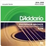 3 conjunto Nuevo D 'addario Ej18 cuerda Guitarra Acustica