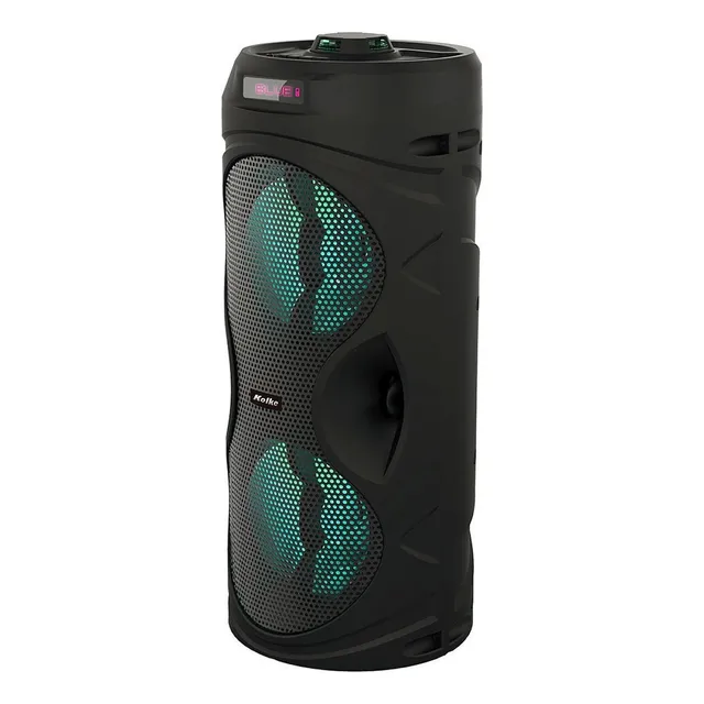 Parlante Kolke Ilux KPM-511 portátil con bluetooth negro