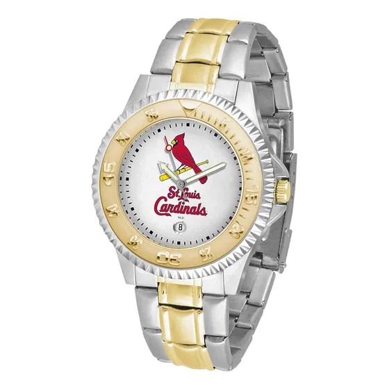 Reloj St Louis Cardinals Dos Tonos, Serie Oficial Mlb