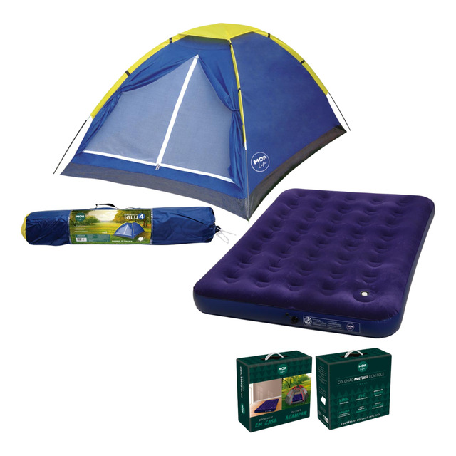 Kit Barraca IglĂş 3 Pessoas Mor Com ColchĂŁo Casal Azul Mor Kit Barraca IglĂş 3 Pessoas Mor Com ColchĂŁo Casal Azul Mor
