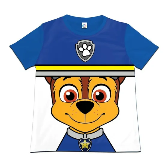 Franela Camisa Niño Paw Patrol Patrulla Canina Algodon