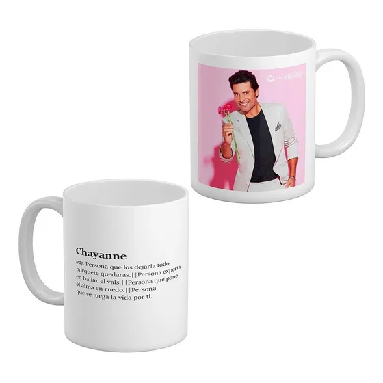 Taza Personalizada Chayanne