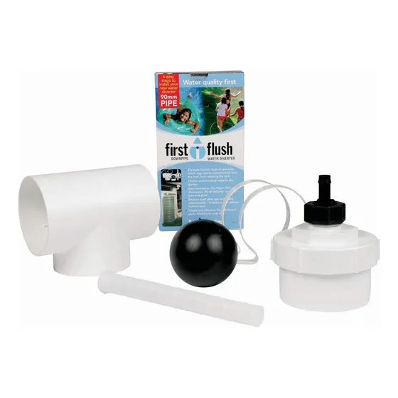 Kit Desviador Deagua Descarga Wdds98 Para Cosecha Lluvia