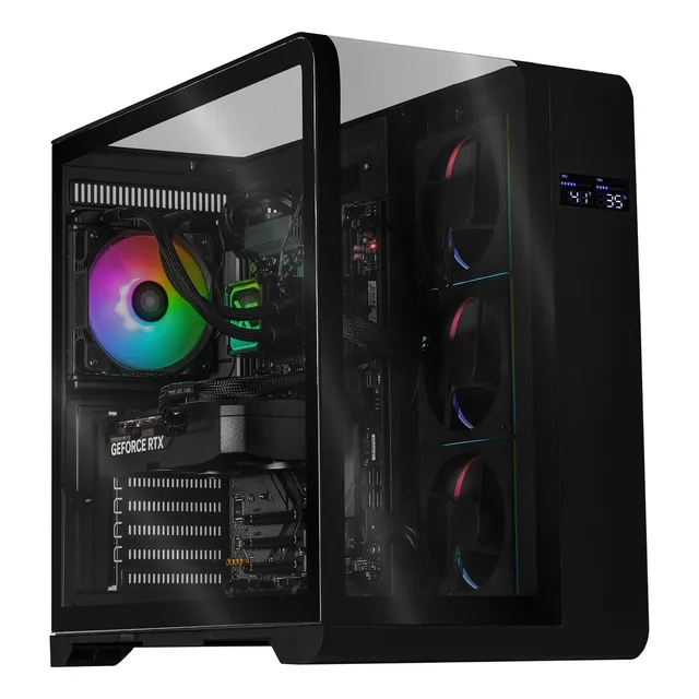 Xtreme Pc Gaming Geforce Rtx 5070 Amd Ryzen 9 9900x 32gb Ddr5 Ssd 2tb Sistema Liquido Wifi Black