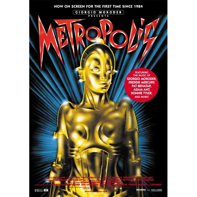 Metrópolis Redux - Giorgio Moroder - Musica Queen - Dvd