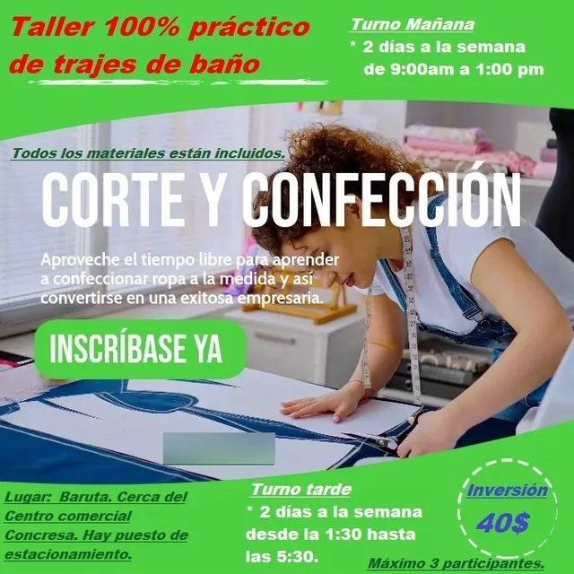 Cursos De Costura Corte Y Confección