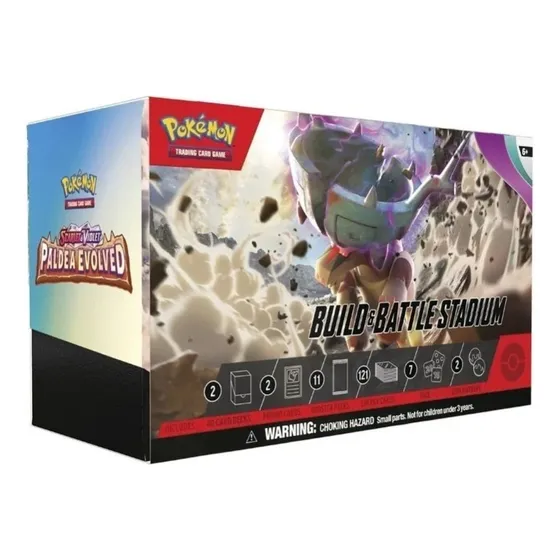 Juego Pokemon Estadio Paldea Evolucionado Ingles
