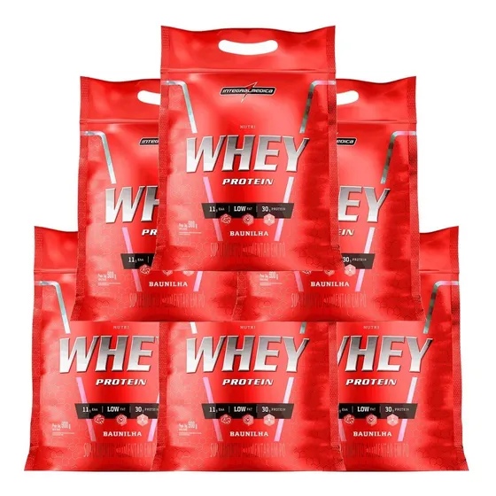 Combo Atacado: 5 X Nutri Whey 900g - Integralmedica 