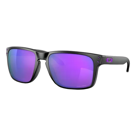 Anteojos de sol Oakley Holbrook XL talle Extra large armazón matte black y lente violet