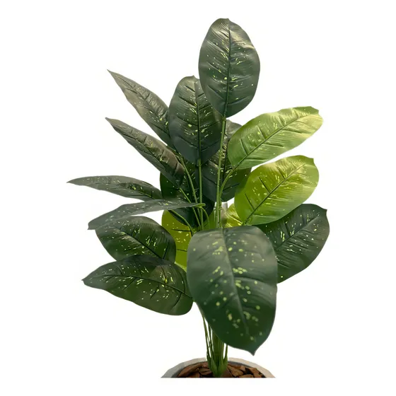 Planta Artificial Comigo Ninguém Pode Folhagem Jibóia Sala