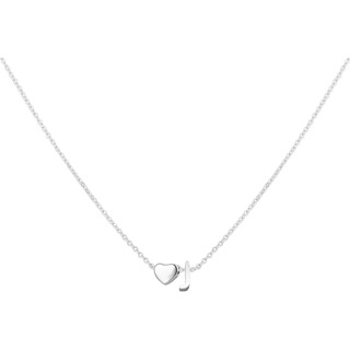 Collar Con Inicial De Corazón Glimmerst Para Mujer, Collar J Collar Con Inicial De Corazón Glimmerst Para Mujer, Collar J