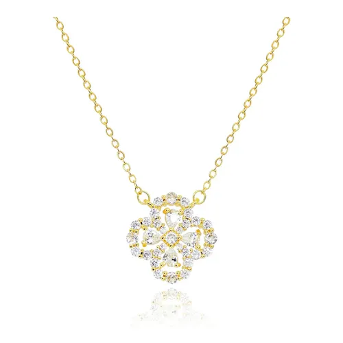 Idyllia Pendant Imitates Crystal Pearls, Flowers | MercadoLivre