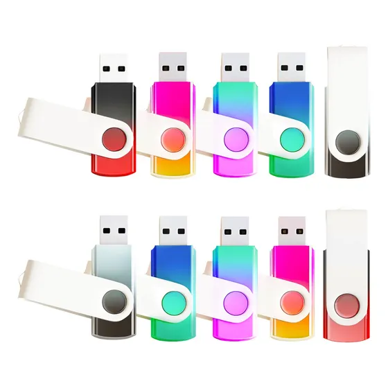 Kit 400 Memorias Usb - Pen Drives (64 Gb), Colores Degradado