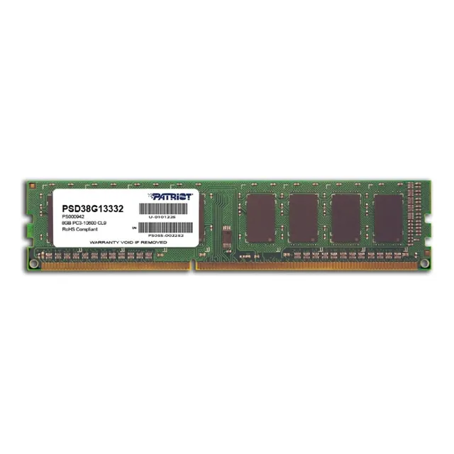 Memoria Ram Ddr3 8gb Patriot 1333mhz Udimm Pc Computadoras