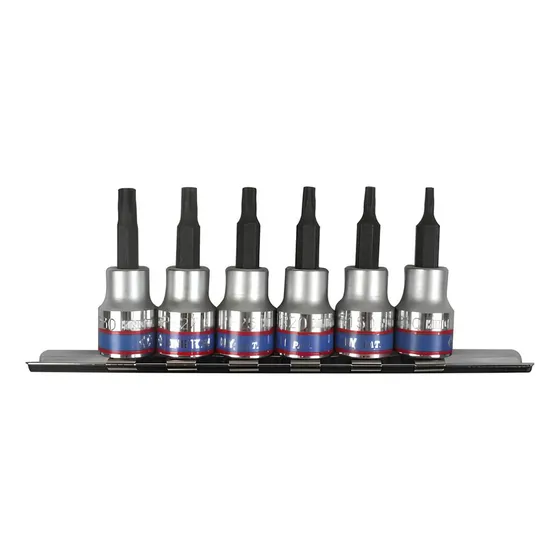 Kit Chave Torx 5 Pontas C Furo Guia 6pçs King Tony Original