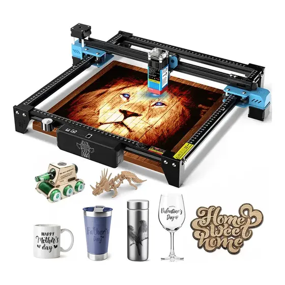Máquina cortadora y grabadora láser Two Trees CNC Laser TTS-55 Pro 127V