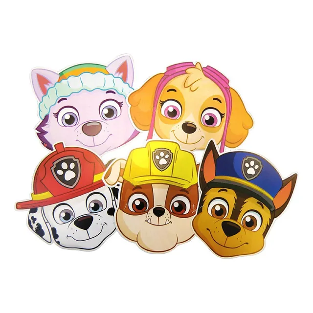 Pack X10 Antifaz Máscara Infantil Paw Patrol Cotillón