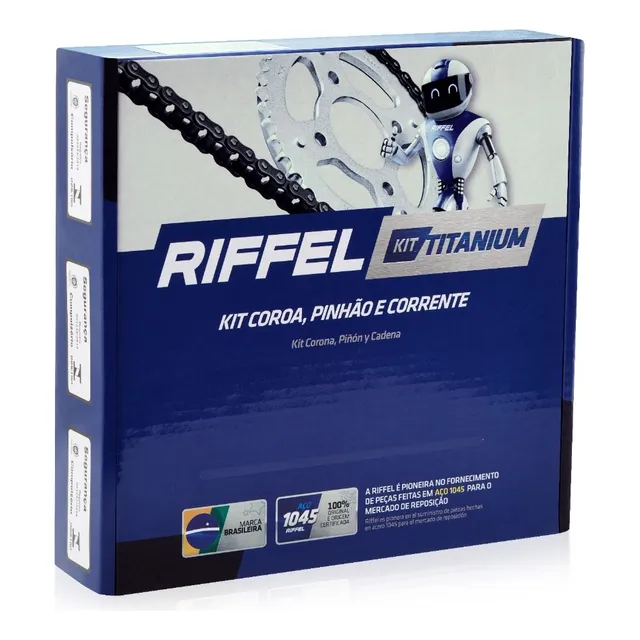 Kit Relação Nxr Bros 160  Xre 190 Padrão Original 16 X 48