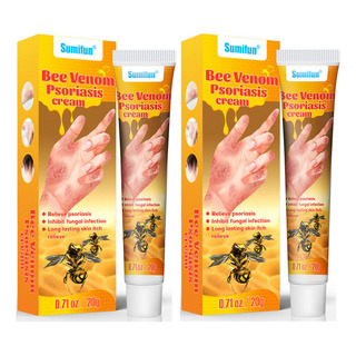 Crema Antipicazón Con Veneno De Abeja, Pomada Para La Piel, Crema Antipicazón Con Veneno De Abeja, Pomada Para La Piel,