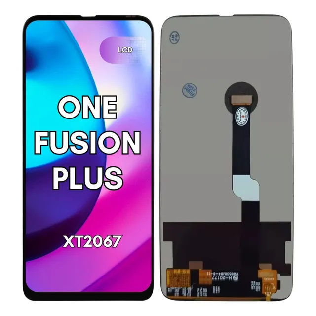Pantalla Display Para Moto One Fusion Plus Xt2067 Original