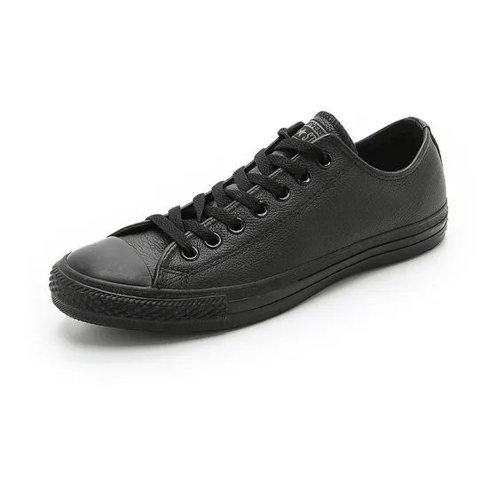 Zapatilla Converse Cuero Toda Negra