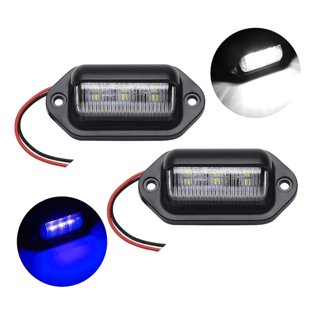 Luces Led Patente Cortesia Trailer X2