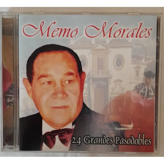 Memo Morales. 24 Grandes Pasodobles. Cd Org Usado. Qqf. Ag.