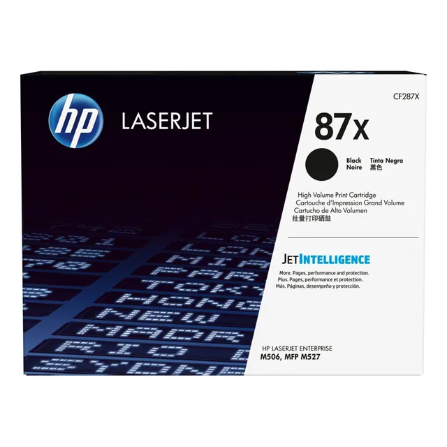 Toner Hp 87x Cf287x Alto Rendimiento Negro
