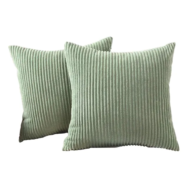 Fundas Para Cojines Decorativos Suave Terciopelo 2 Piezas