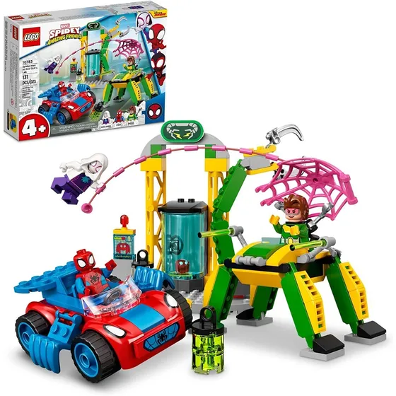 Lego Spidey 10783 Laboratorio Doc Ock Vs Spiderman 131 Pzs 