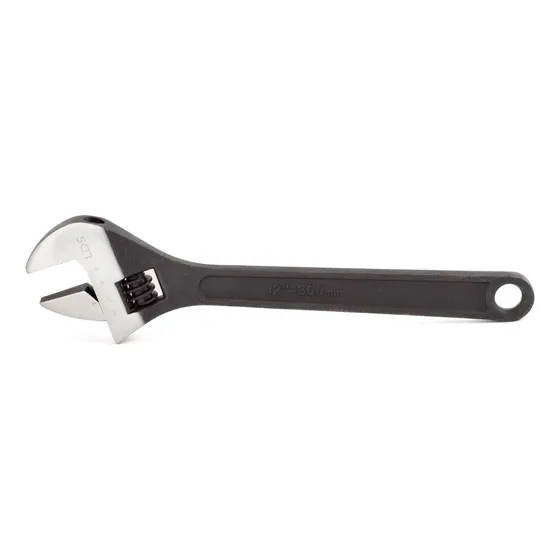 Llave Francesa Ajustable 12 Pulgadas Negro - Reforzada - Lds